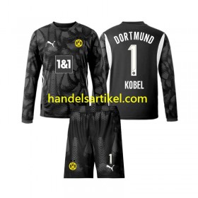 Borussia Dortmund Gregor Kobel 1 Torwart Kinder Fourth Trikotsatz 2024/25 Langarm